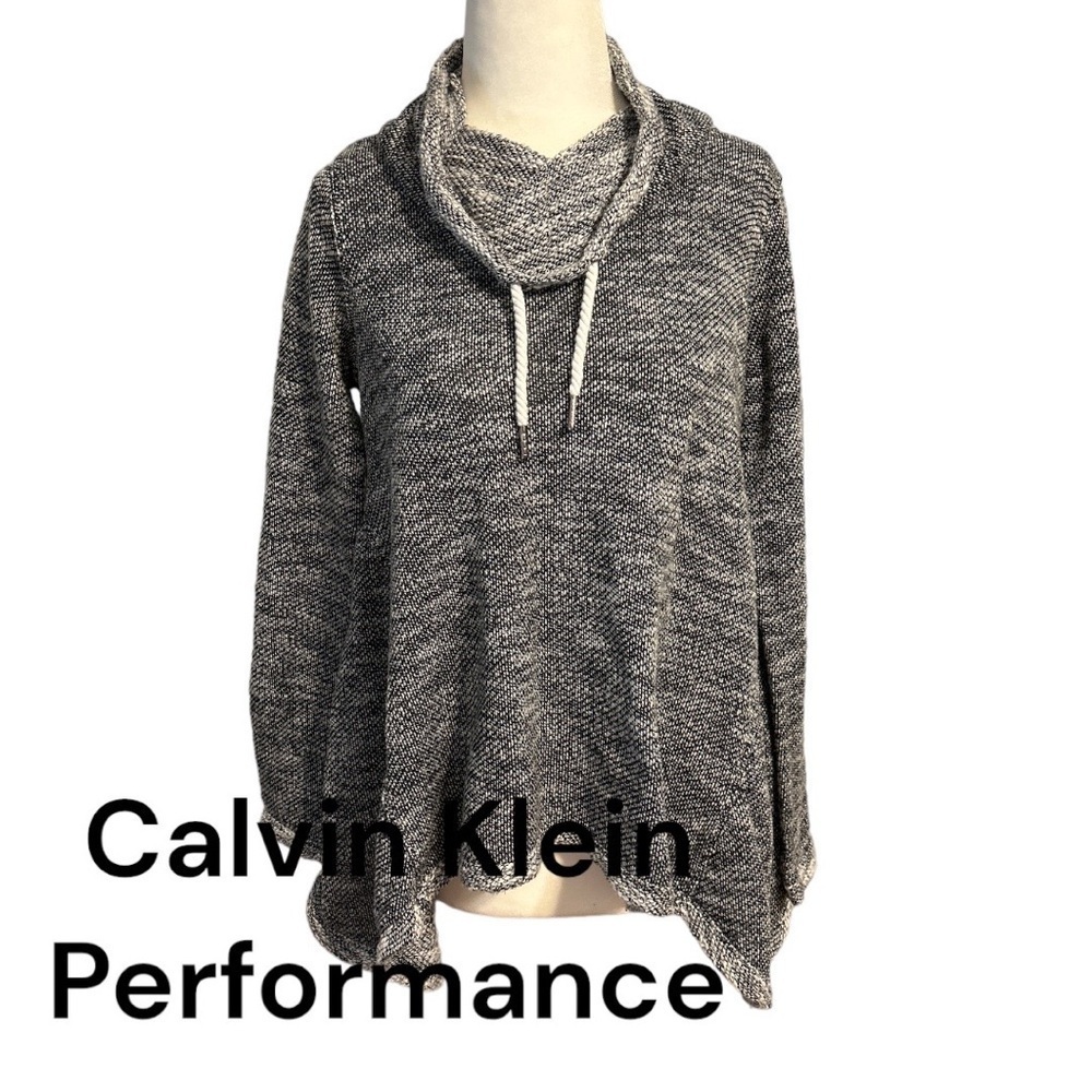Calvin Klein Performance Quick Dry Pullover cow neck sweater size small